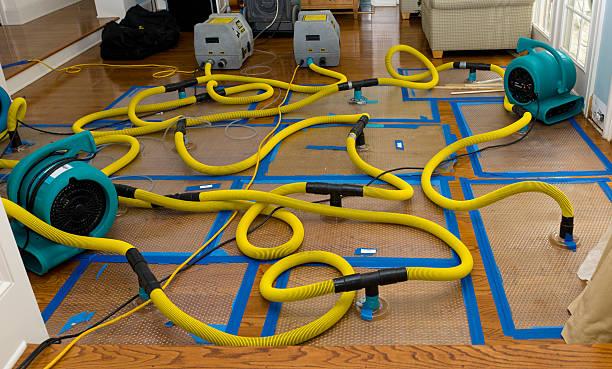 Professional Storm Water Damage Restoration technician working in Manchester, PA